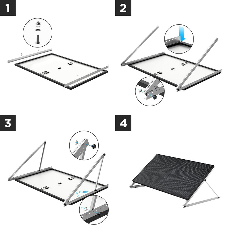 Load image into Gallery viewer, EcoFlow 50” Tilt Mount Bracket