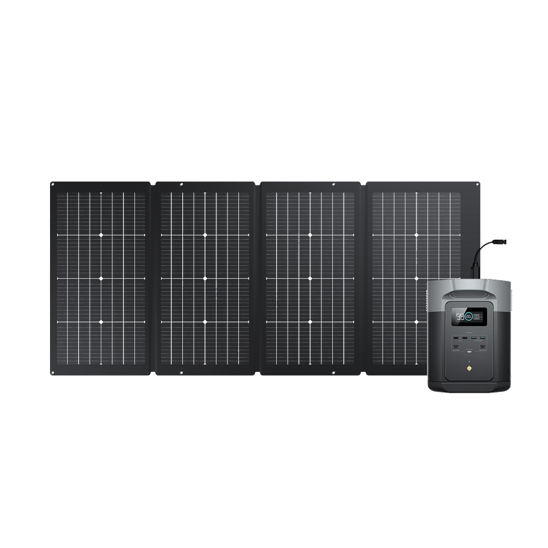 Load image into Gallery viewer, EcoFlow DELTA 2 MAX + 220W Portable Solar Panel 1