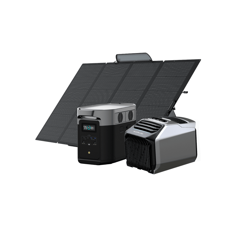 Load image into Gallery viewer, EcoFlow WAVE 2 + DELTA Max WAVE 2 + DELTA Max 2000 + 400W Portable Solar Panel + XT150