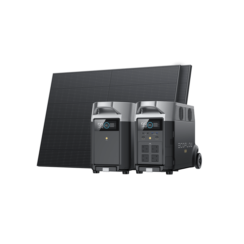 Load image into Gallery viewer, EcoFlow DELTA Pro + 400W Rigid Solar Panel 2 / With Extra Battery