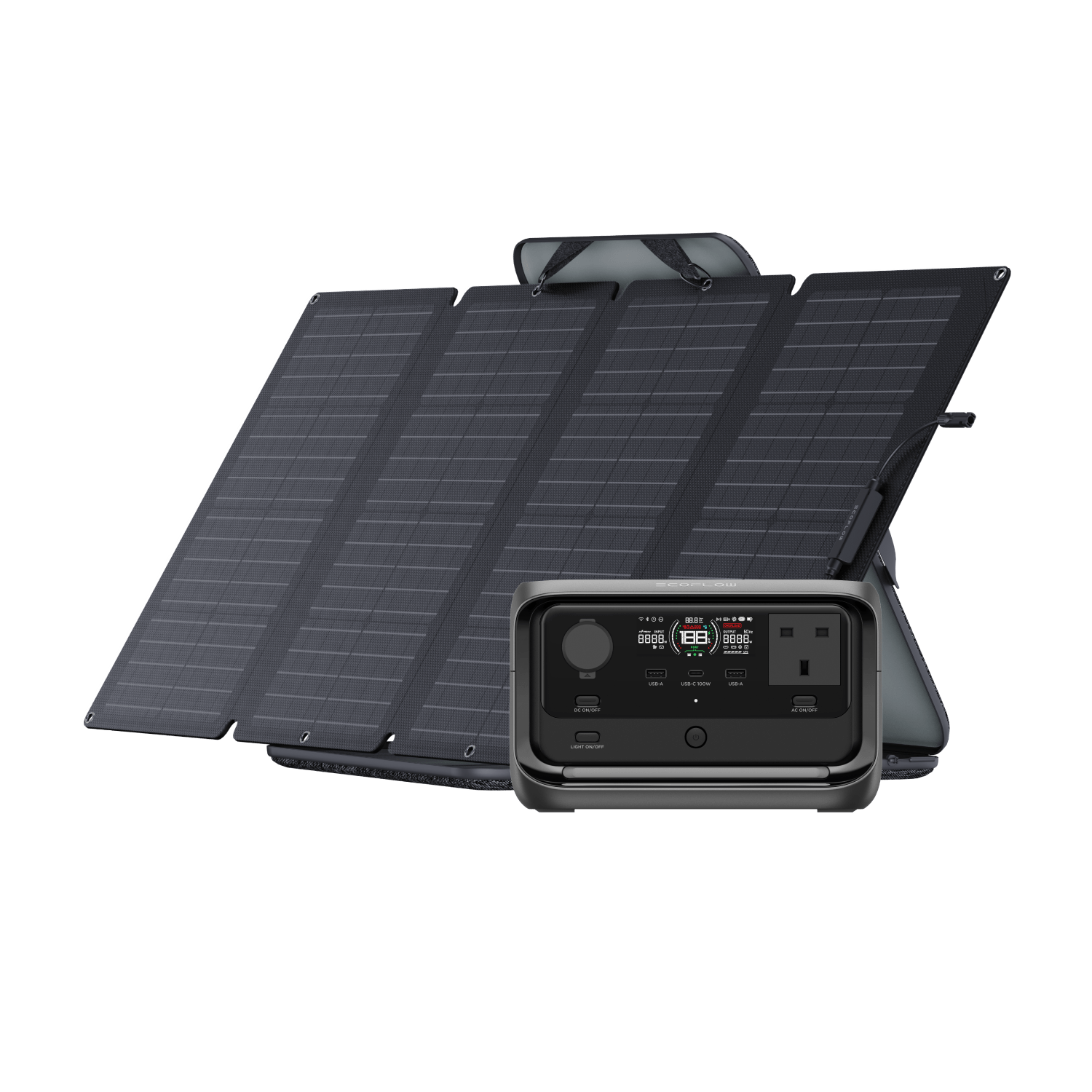 EcoFlow RIVER 3 Plus Solar Generator (PV 60W)