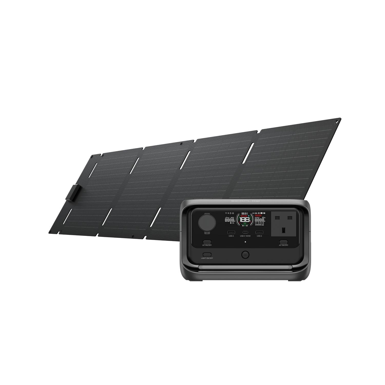EcoFlow RIVER 3 Plus Solar Generator (PV 60W)