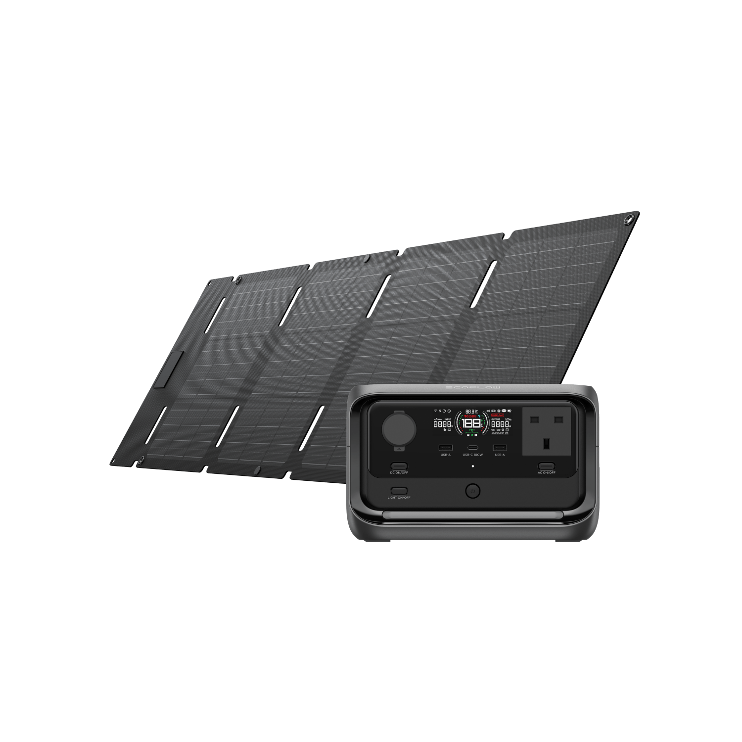 EcoFlow RIVER 3 Plus Solar Generator (PV 60W)